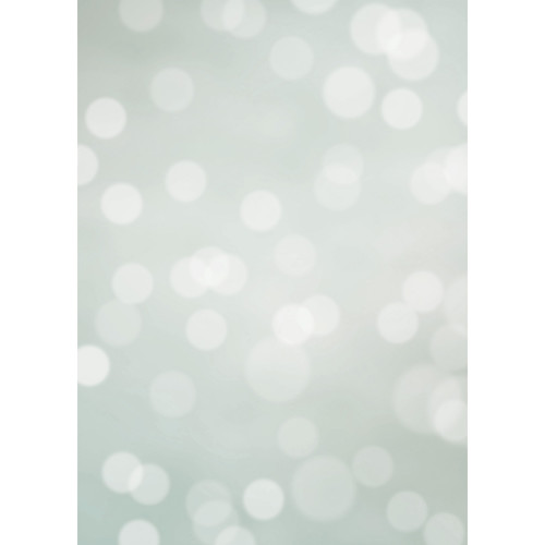 Westcott Subtle Bokeh Art Canvas Backdrop with Grommets (5 x 7', Green)