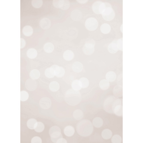 Westcott Subtle Bokeh Art Canvas Backdrop with Grommets (5 x 7', Tan)