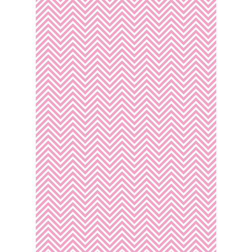 Westcott Classic Chevron Art Canvas Backdrop with Grommets (5 x 7', Light Pink)