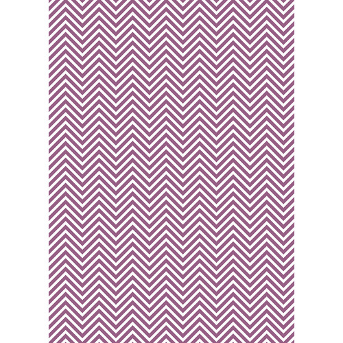 Westcott Classic Chevron Art Canvas Backdrop with Grommets (5 x 7', Bold Purple)