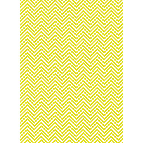 Westcott Classic Chevron Art Canvas Backdrop with Grommets (5 x 7', Bold Yellow)