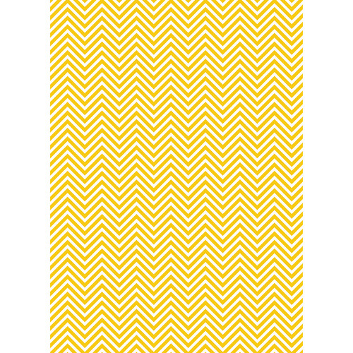Westcott Classic Chevron Art Canvas Backdrop with Grommets (5 x 7', Rich Yellow)