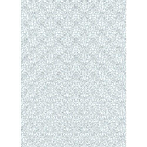 Westcott Elegant Damask Art Canvas Backdrop with Grommets (5 x 7', Gray)