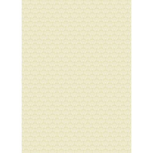 Westcott Elegant Damask Art Canvas Backdrop with Grommets (5 x 7', Yell)