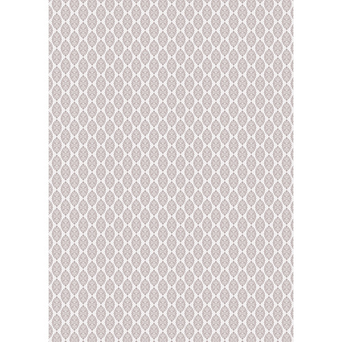 Westcott Modern Damask Art Canvas Backdrop with Grommets (5 x 7', Light Brown)