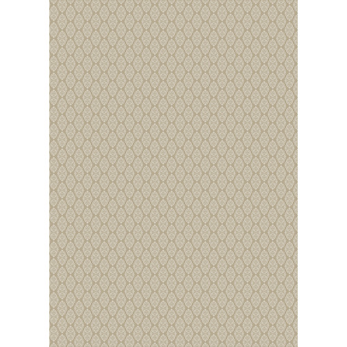 Westcott Modern Damask Art Canvas Backdrop with Grommets (5 x 7', Vintage Tan)