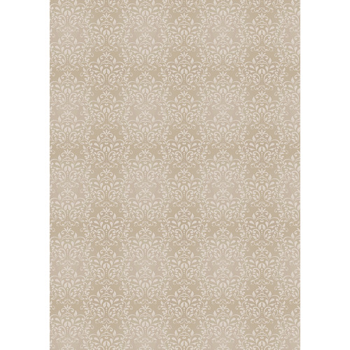 Westcott Leafy Damask 5 x 7' Art Canvas Backdrop with Grommets (Brown)