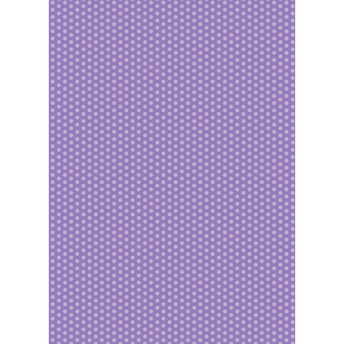 Westcott Small Dots Art Canvas Backdrop with Grommets (5 x 7', Purple)