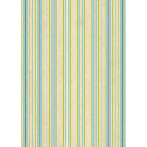 Westcott Striped Wallpaper Art Canvas Backdrop with Grommets (5 x 7', Yellow)
