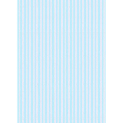 Westcott Paper Stripes Pattern Matte Vinyl Backdrop with Grommets (5 x 7', Blue)