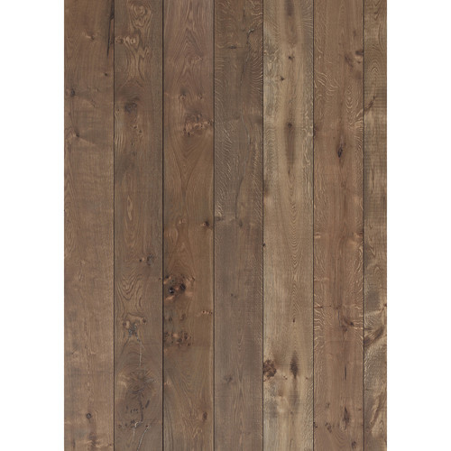 Westcott Wood Planks Art Canvas Backdrop with Grommets (5 x 7', Rich Brown)