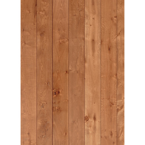 Westcott Wood Planks Art Canvas Backdrop with Grommets (5 x 7', Oak)