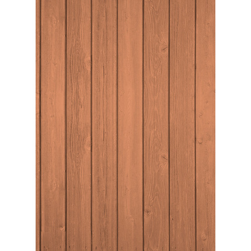 Westcott Vertical Wood Art Canvas Backdrop with Grommets (5 x 7', Light Oak)