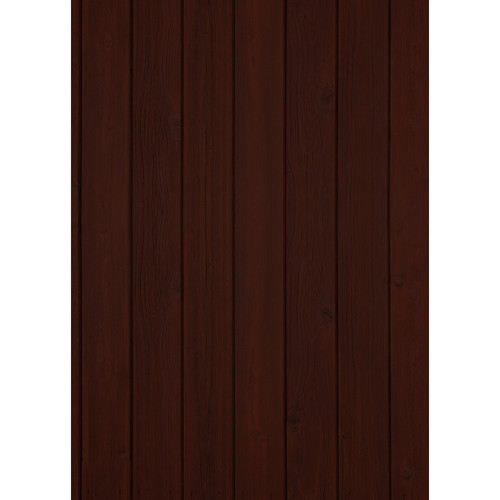 Westcott Vertical Wood Art Canvas Backdrop with Grommets (5 x 7', Mocha)