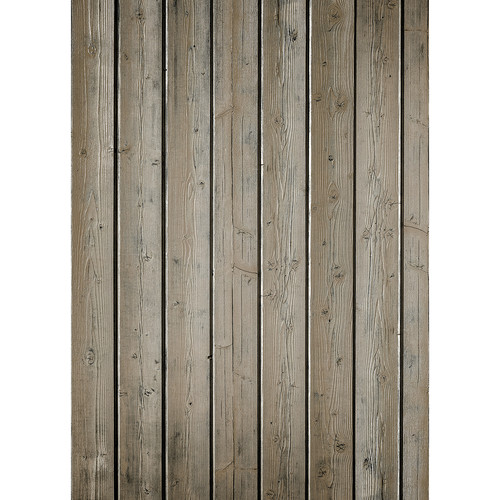 Westcott Narrow Planks Art Canvas Backdrop with Grommets (5 x 7', Light Brown)