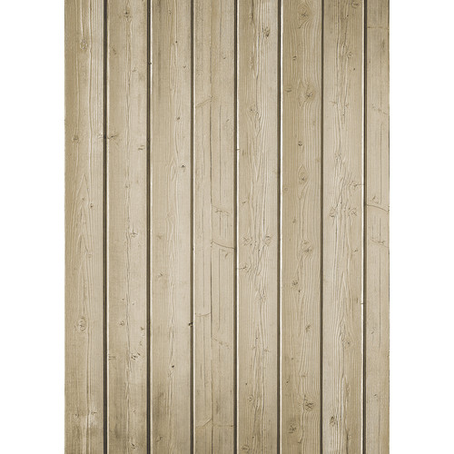 Westcott Narrow Planks Art Canvas Backdrop with Grommets (5 x 7', Light Tan)