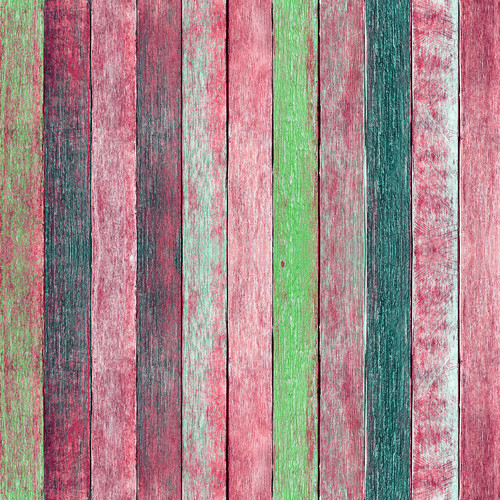Westcott Rustic Wood Pattern Art Canvas Backdrop with Hook-and-Loop Attachment (3.5 x 3.5', Red)