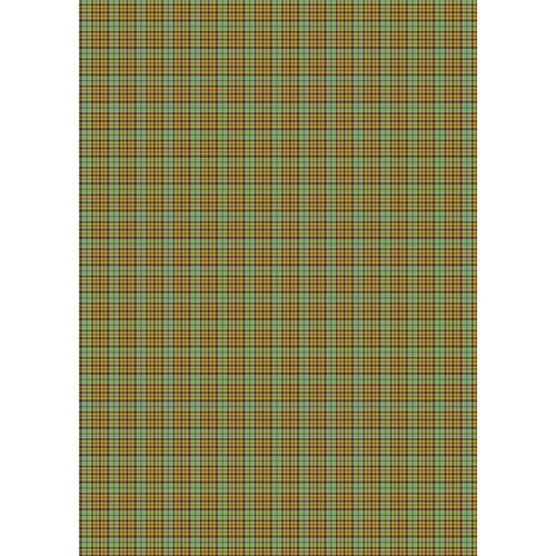 Westcott Emerald Plaid Art Canvas Backdrop with Grommets (5 x 7')