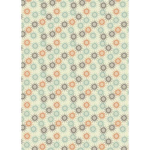 Westcott Bursting Art Canvas Backdrop with Grommets (5 x 7', Multi-Color)