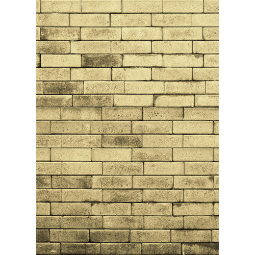 Westcott Art Canvas Backdrop (5 x 7', Yellow Brick Wall)
