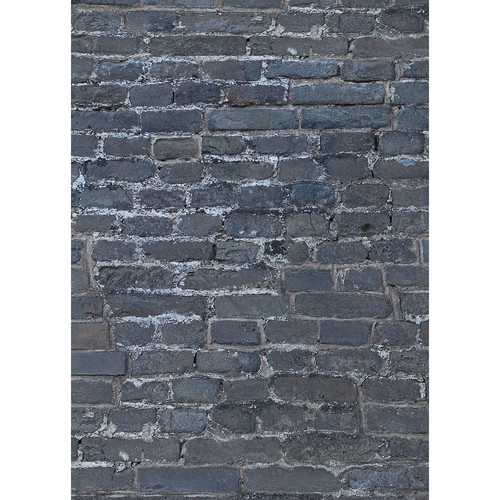 Westcott Brick Wall Art Canvas Backdrop with Grommets (5 x 7', Multi-Color)