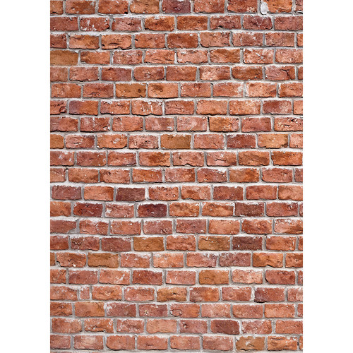 Westcott X-Drop Canvas Backdrop (Classic Brick Wall, 5 x 7')