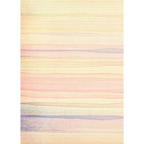 Westcott Nursery Stripes Art Canvas Backdrop with Grommets (5 x 7', Multi-Color)