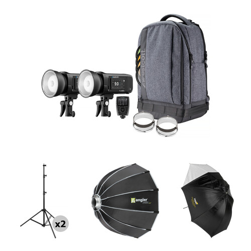 Westcott FJ400 II 2-Strobe Portrait Photography Kit (Multi-Brand Transmitter)