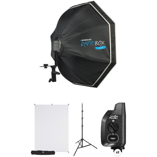 Westcott Terry White Travel Portrait Lighting Kit