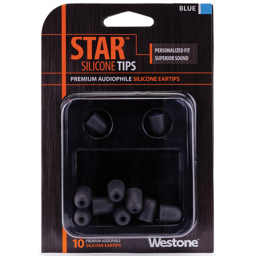 Westone Audio STAR Premium Silicone Eartips (5 Pairs, Blue)