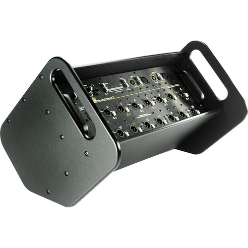 Whirlwind Press Rack Angled Tabletop Case for Presspower 2 Press Box (Black)