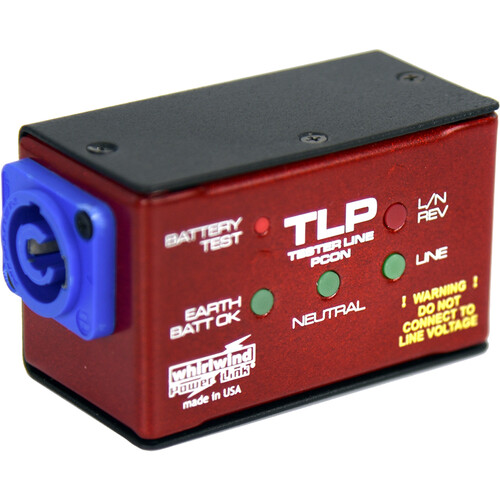 Whirlwind TLP Line Cord Tester for powerCON