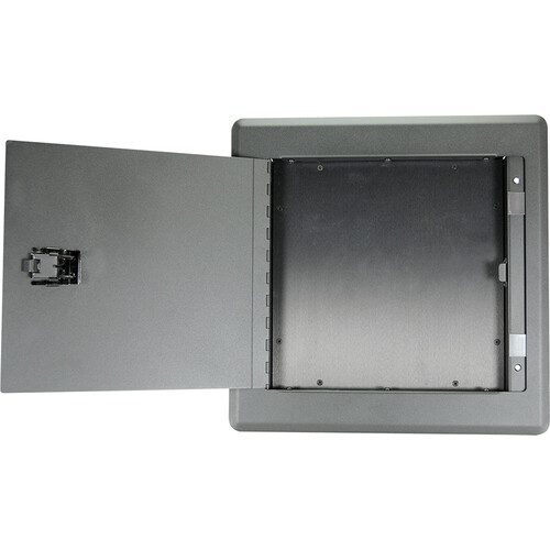 Whirlwind Surface-Mounted Electrical Box Wall Frame (13 x 13 x 2.5", Black)
