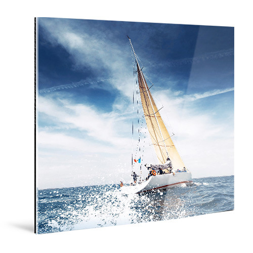 WhiteWall Extra Large, Square-Format Face-Mounted 1/4"-Thick Glossy Acrylic Photo Print (45 x 45")