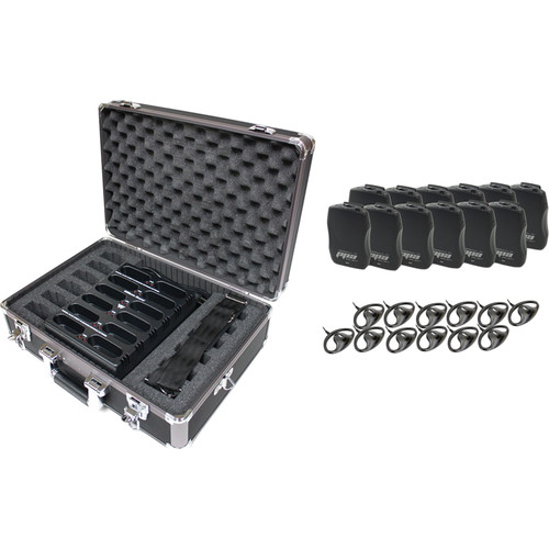 Williams Sound FM R37 Receiver Rechargeable Bundle (12-Pack)