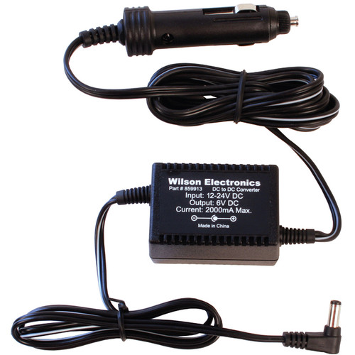 Wilson Electronics 6 VDC Vehicle Lighter Power Supply