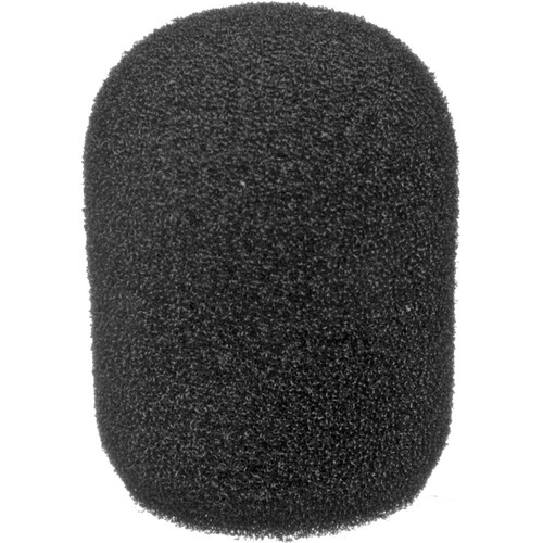 WindTech 10377 Military High-Density Windscreen with 3/8" Inside Diameter for Military/Police Headset Microphones (5-Pack, Black)
