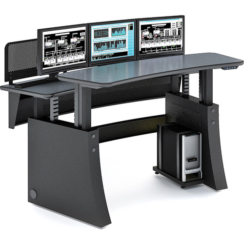 Winsted Impulse Paradigm Dual Sit/Stand Console with 30 to 46" Adjustable Height (75.75" Wide)