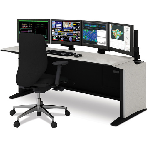 Winsted E-SOC Basic Control Station (72", Black)