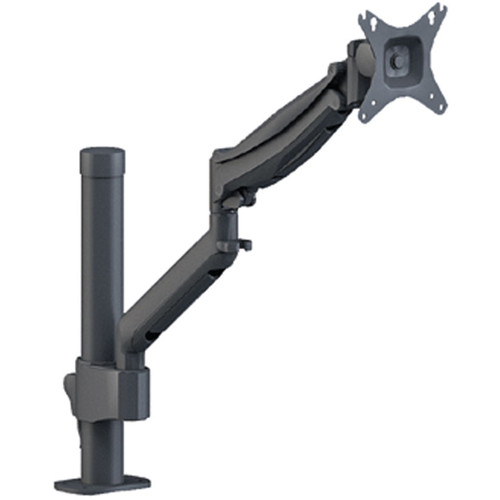 Winsted W6475 Axiom Monitor Mount with Height-Adjustable Arm (15" Post)