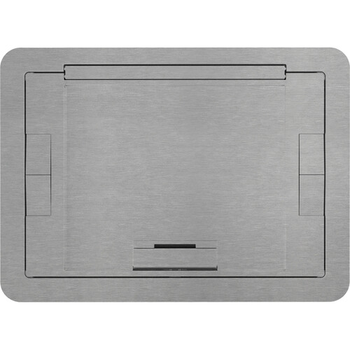 Wiremold Products Evo EFB FloorBox Flush Cover Carpet Insert (Brushed Aluminum)