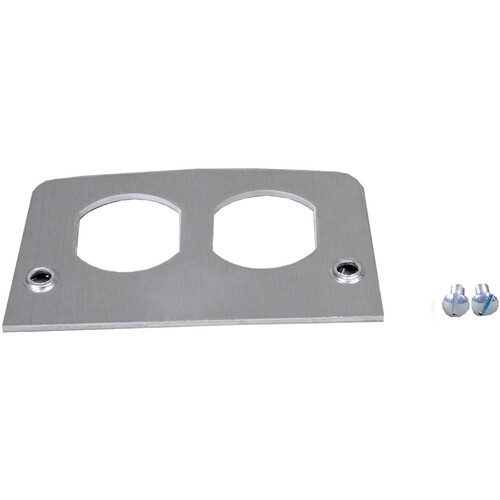 Wiremold Products Face Plate Duplex Opening - 525 Series/500DR