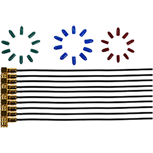 WISYCOM Kit 10 Piece Soft Antenna Kit - SMA 90-Degree-High Freq for MCR54/MPR52-Eng