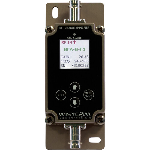 WISYCOM BFA-B-F1 Wideband Active UHF Antenna Amplifier