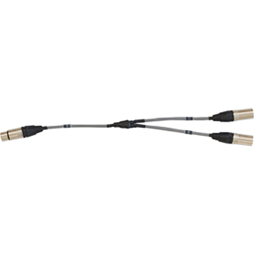 WISYCOM CDC06 XLR 4-Pin Female to Dual-XLR 4-Pin Male DC Power Cord Adapter