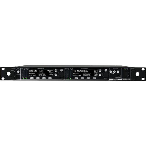 WISYCOM Dual Channel Wideband IEM Transmitter + Multi IFB (470-663 MHz)