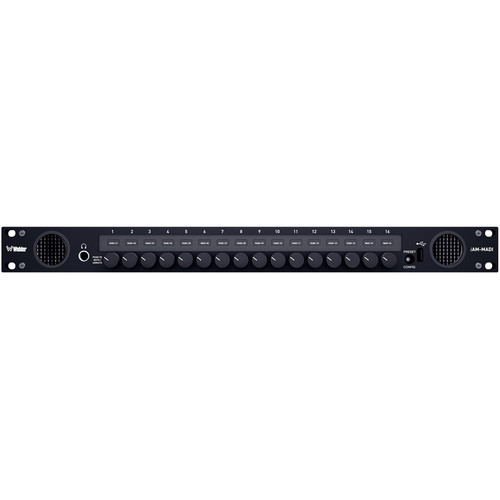 Wohler Multi-Source Mixing Audio Monitor with Analog Interface (16 Output Controls, 1 RU)