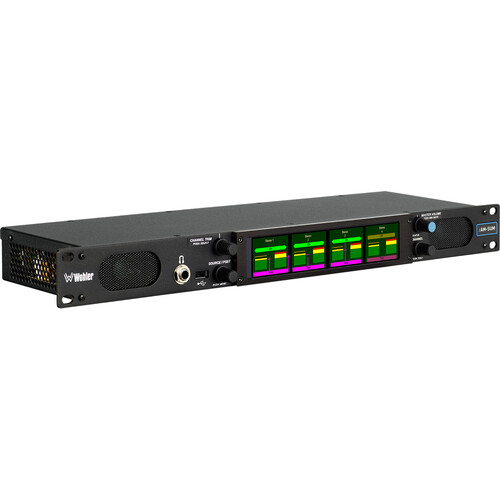 Wohler 3G-SDI & Analog Audio Monitor (8-Channel, 1 RU) IAM-SUM8