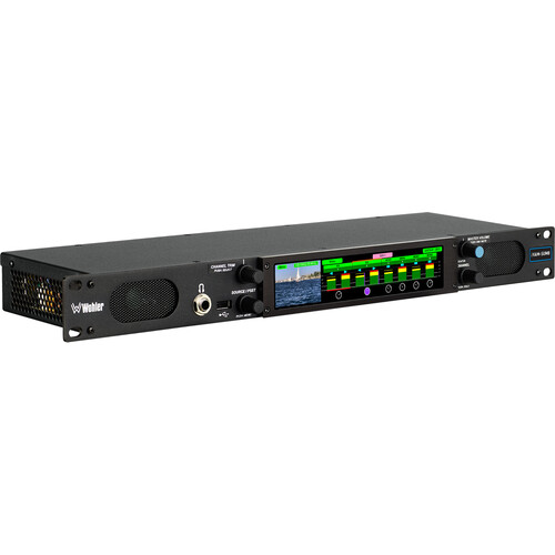 Wohler iVAM1-SUM8 8-Channel 3G-SDI & Analog Audio/Video Monitor and Mixer