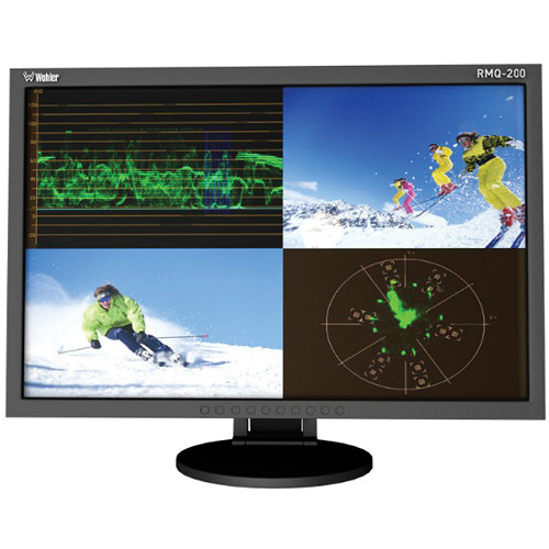 Wohler RMQ-200-SD 20" Diagonal Quad Split LCD Monitor